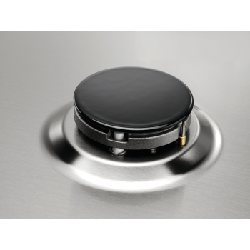 Zanussi ZGH76524XS plaque Acier inoxydable Intégré Gaz 5 zones
